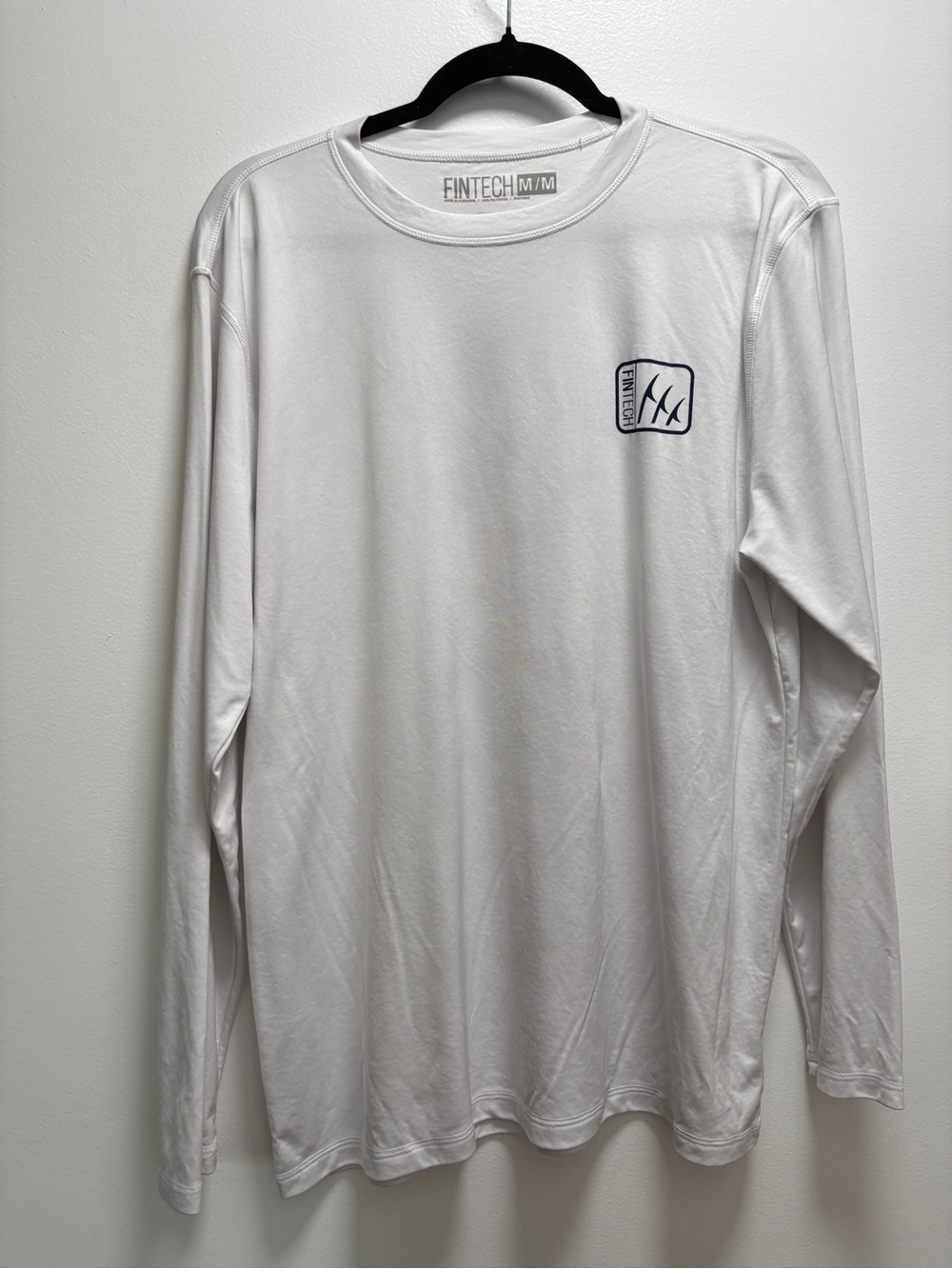 Men's Long Sleeve Performance Fishing Shirt - White American